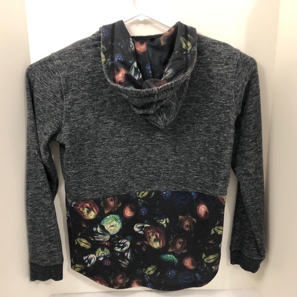 On The Byas Mens Shirt Hoodie Pullover Small Navy - Picture 2 of 5